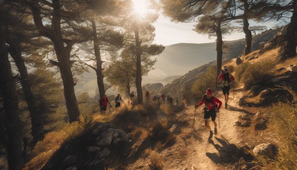 Courses de trail au Festival des Templiers 2025 à Millau