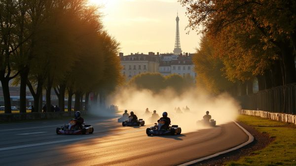 Karting à Paris : où faire crisser les pneus près de la capitale