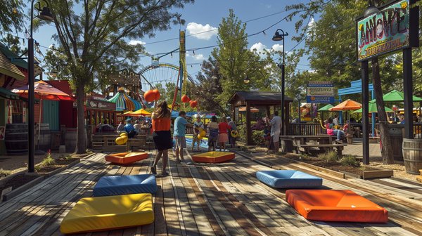 Cornhole : le meilleur jeux proposé dans les parcs d'attraction